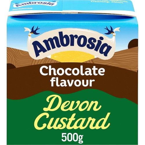 Chocolate Flavour Devon Custard