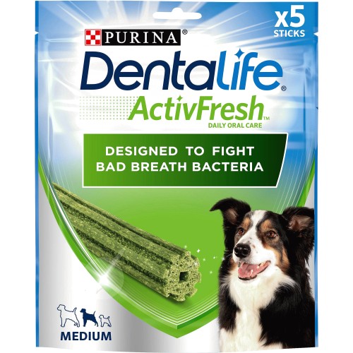 Activfresh Medium Dog Treat Dental Chew Stick