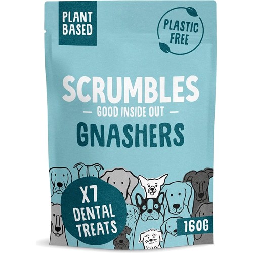 Scrumbles Gnashers Dental Dog Treats (7 x 160g)