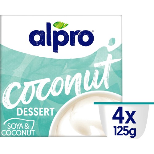 Alpro Soy Dessert With Coconut