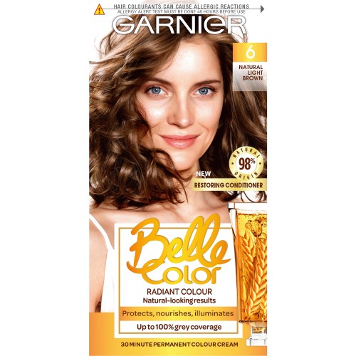 Garnier Belle Color 4 Natural Dark Brown Permanent Hair Dye - Compare ... Natural Hair Color Dye