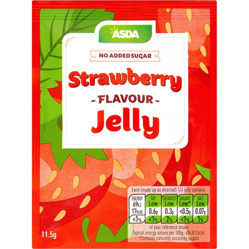 Hartley's No Added Sugar Strawberry Jelly Pot Multipack (6 x 115g