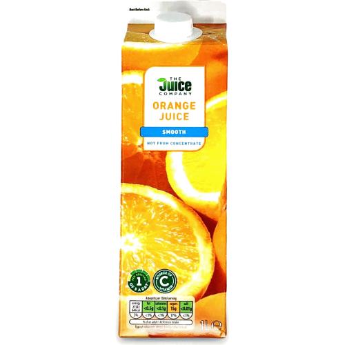 The Juice Company Orange Juice Not From Concentrate (1 Litre) Compare