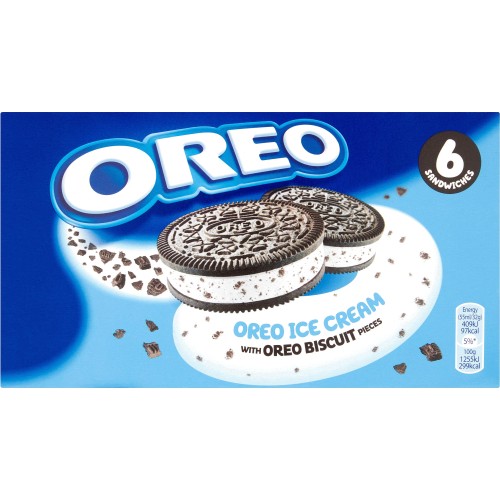 Oreo Ice Cream Sandwich (6 x 330ml) Compare Prices & Where To Buy