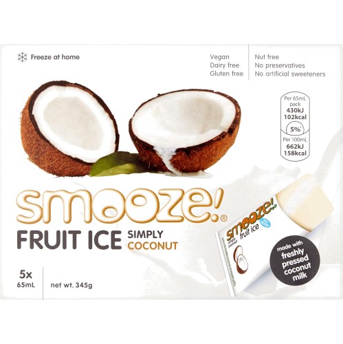 Simply Coconut Fruit Ice Lollies
