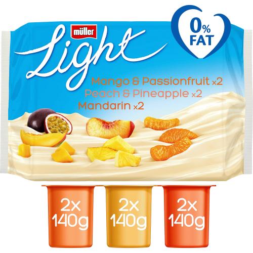 Muller Light Banana and Custard Fat Free Yogurt (160g) Compare Prices