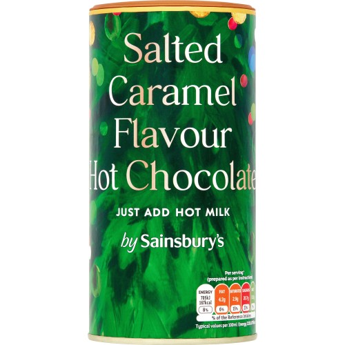 Sainsbury's Salted Caramel Flavour Hot Chocolate (350g) Compare