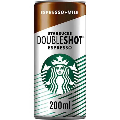 Starbucks DoubleShot Espresso Iced Coffee (200ml) Compare Prices & Where To Buy Trolley.co.uk