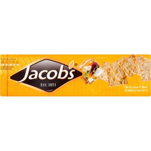 Jacob's Cream Crackers (300g) Compare Prices Trolley.co.uk