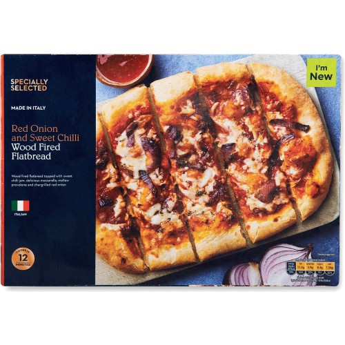 Specially Selected Red Onion & Sweet Chilli Wood Fired Flatbread