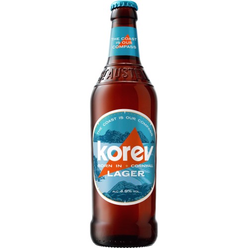 Brewery Korev Cornish Lager (Abv 4.8%)
