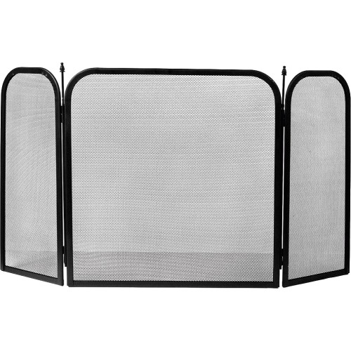 Fire Vida Roxby 3 Panel Fire Guard Black Compare Prices & Where To
