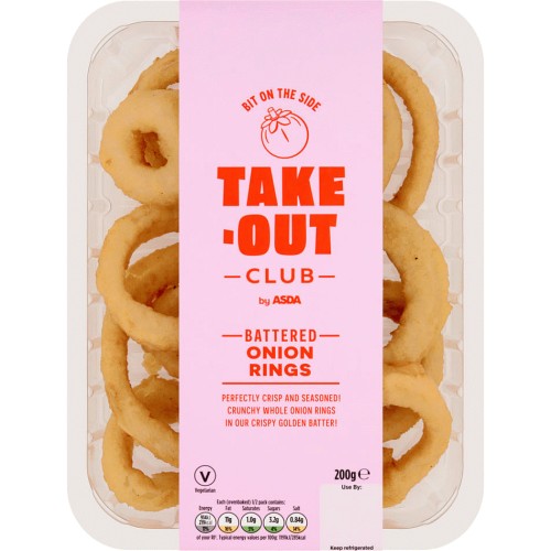 ASDA Take-Out Club Battered Onion Rings (200g) - Compare Prices & Where ...