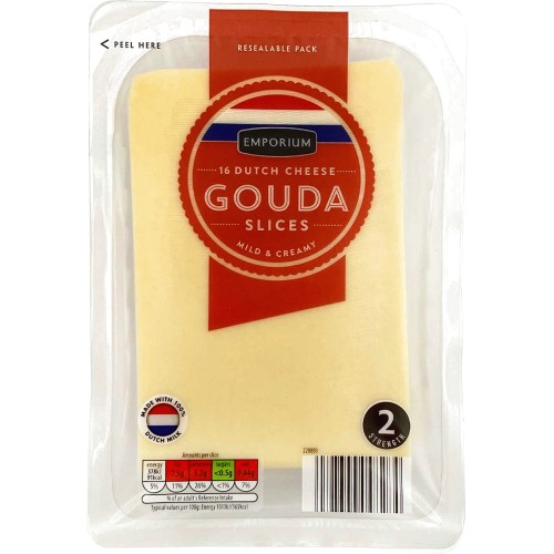 16 Dutch Cheese Gouda Slices