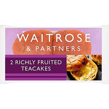 Waitrose Richly Fruited Teacakes