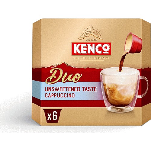 Duo Cappuccino Unsweetened Instant Coffee
