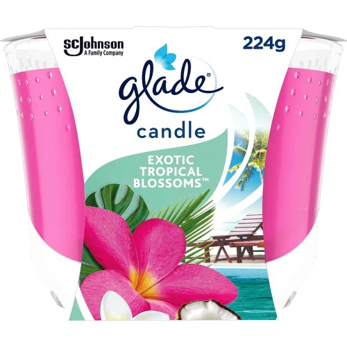 Glade Large Scented Candle Air Freshener Wax Candle for Aromatherapy