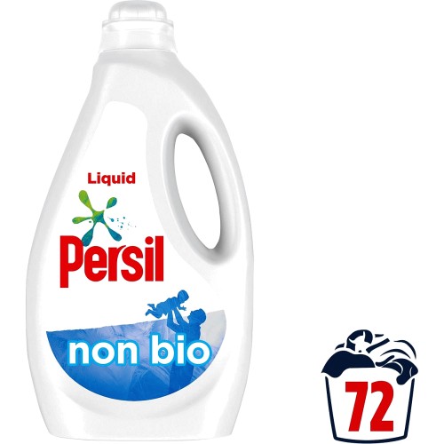 Persil Non Biological Liquid Detergent 72 Washes
