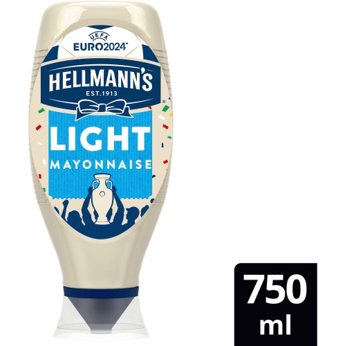 Hellmann's Light Squeezy Mayonnaise (750ml)