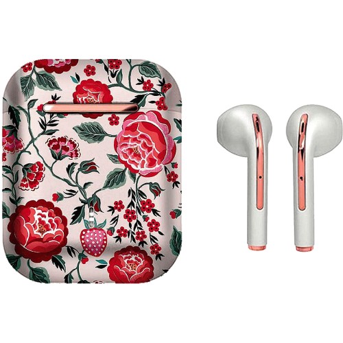 VQ Earbuds Apple compatible and wireless Cath Kidston Strawberry