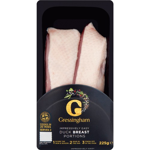 Gressingham Impressively Easy Duck Breast Portions (225g) - Compare