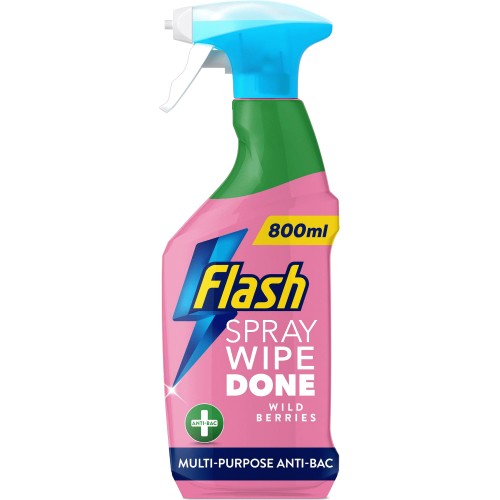 Flash Spray Wipe Done Bright Mandarin (800ml) Compare Prices