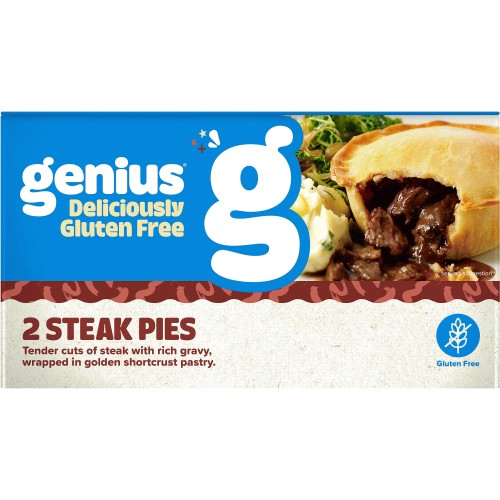 Gluten Free 2 Steak Pies