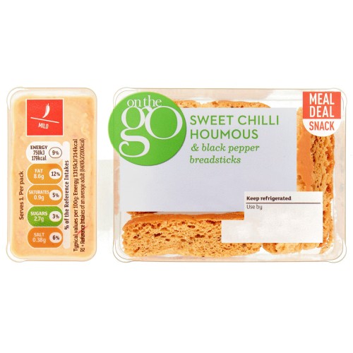 Sainsbury's Summer Edition Sweet Chilli Houmous & Black Pepper