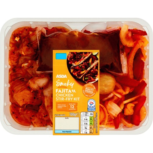 ASDA Smoky Fajita Chicken Stir-Fry Kit (700g) - Compare Prices & Where