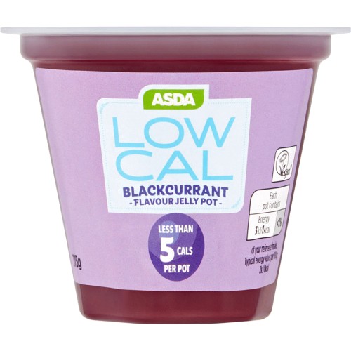 Low Cal Blackcurrant Flavour Jelly Pot