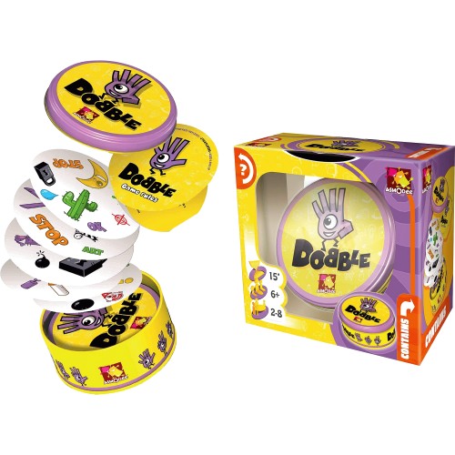 Dobble Game by Asmodee Visual Perception Card Game Kids UK Family game 
