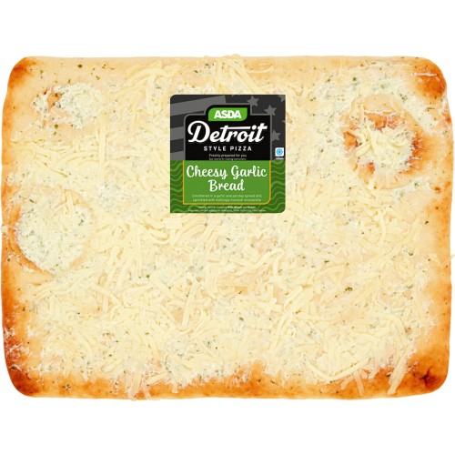 ASDA Cheesy Detroit Style Garlic Bread (450g) Compare Prices & Where To Buy Trolley.co.uk