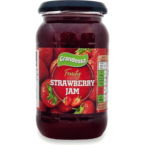 Grandessa Fruity Strawberry Jam (454g) - Compare Prices & Where To Buy ...