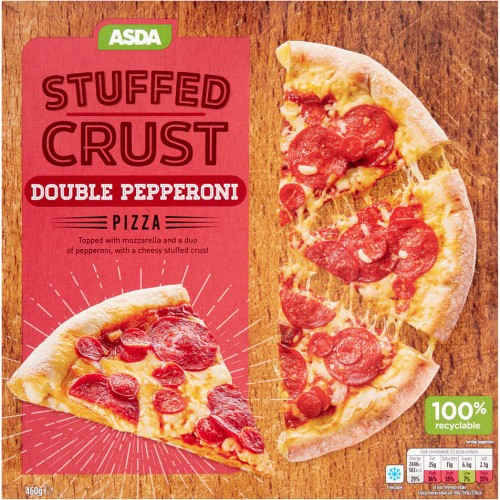 Chicago Town Tiger Crust Double Pepperoni Pizza (320g) Compare Prices Trolley.co.uk
