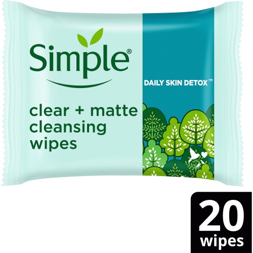 Daily Skin Detox Cleansing Wipes 20 Wipes