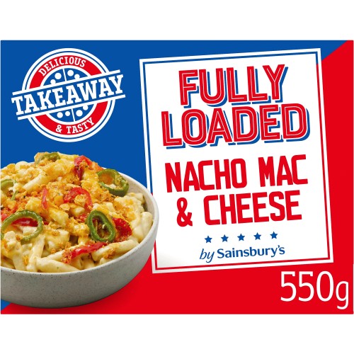 Sainsbury's Fully Loaded Spicy Pepperoni Pasta Ready Meal For 2 (550g
