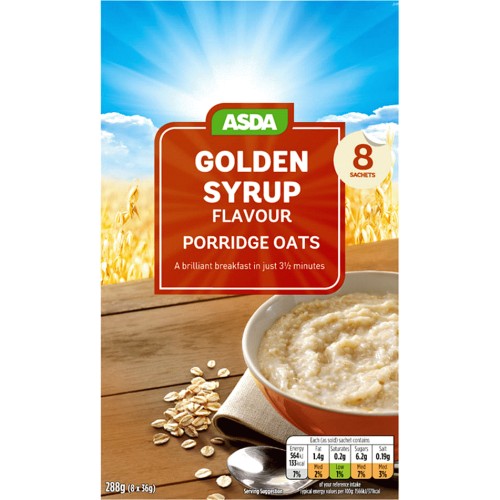 Golden Syrup Flavour Porridge Oats
