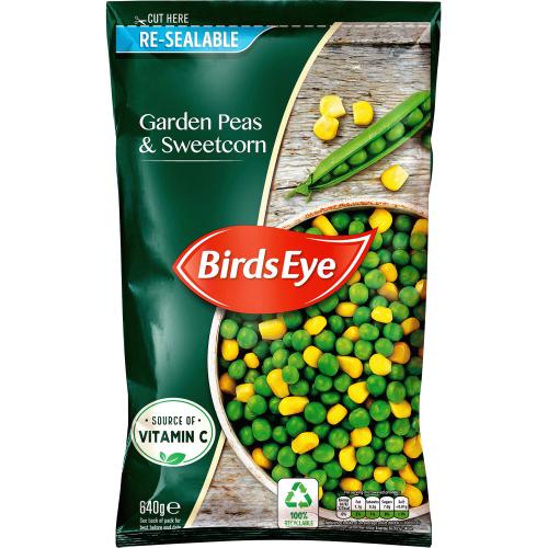 Birds Eye Garden Peas & Sweetcorn