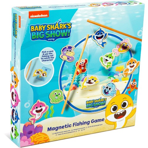 Nickelodeon Baby Sharks Big Show! Magnetic Fishing Game ( Age 3+