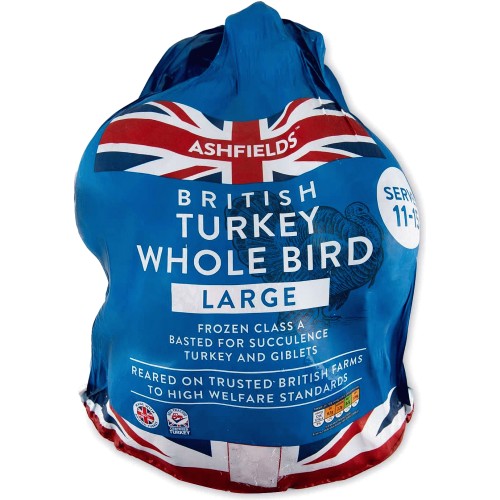 Large British Ready Basted Turkey 5.4-7.2kg