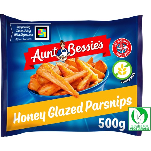 Aunt Bessie's Honey Glazed Parsnips (500g)
