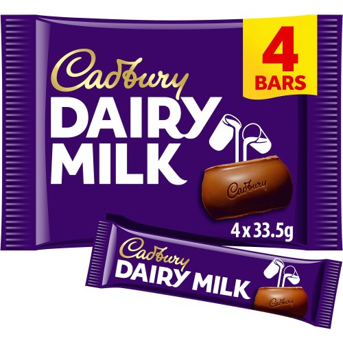 Dairy Milk Chocolate Bar Multipack