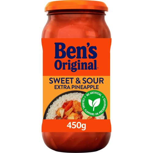 Bens Original Sweet & Sour Extra Pineapple Sauce (450g) Compare