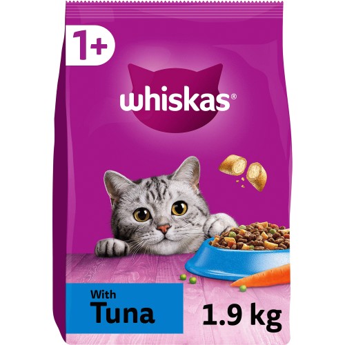 Adult Complete Dry Cat Food Biscuits Tuna