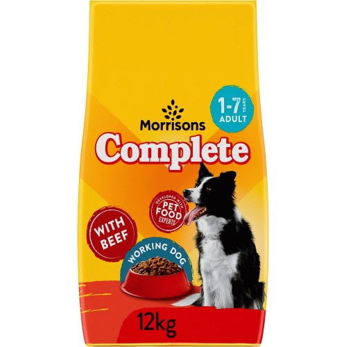 Morrisons Working Dog Complete Beef Vegetables 12kg Compare Prices Where To Buy Trolley