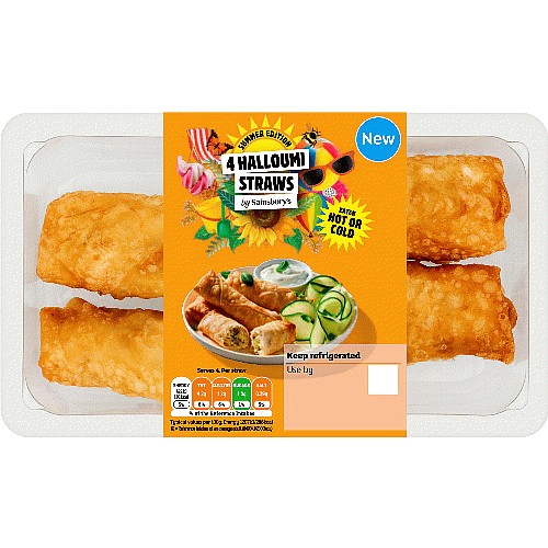 Sainsbury's Halloumi Straws Summer Edition (4 x 140g) Compare Prices