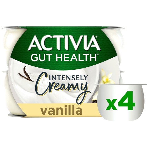 Activia Intensely Creamy Vanilla (4 x 110g)