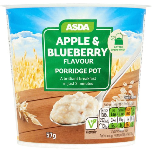 Apple & Blueberry Porridge Pot