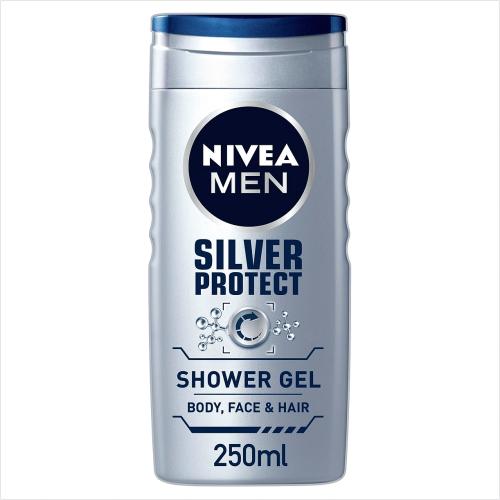 NIVEA MEN Shower Gel Silver Protect