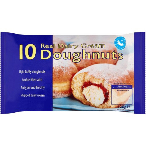 Style 10 Real Dairy Cream Doughnuts